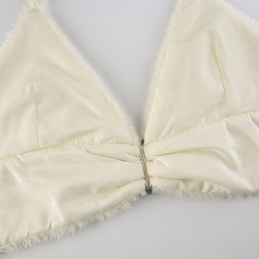 Camiseta Halter con Corazón de Diamante y Tirantes Ajustables - Image 6