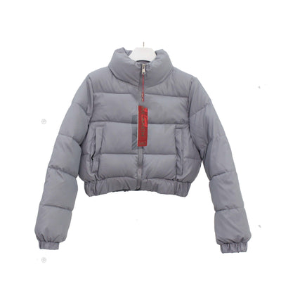 Chaqueta Acolchada de Cuello Alto para Otoño e Invierno - Image 6