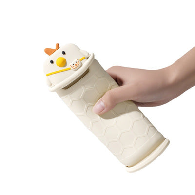 Mochila Infantil con Funda de Silicona para Tablet - Diseño Pollo Adorable - Image 4