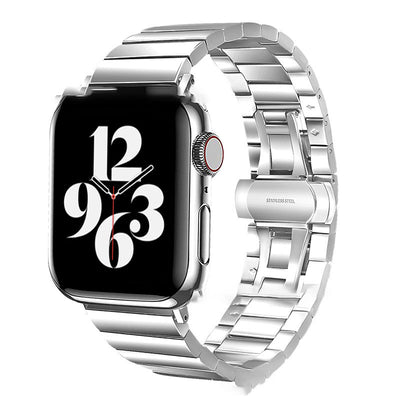 Reloj con Pulsera de Bambú y Hebilla de Arco en Acero Inoxidable - Image 6
