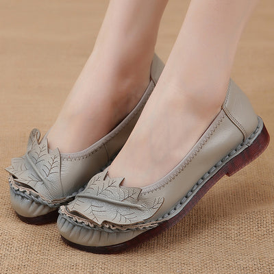 Zapatos Oxford Planos de Cuero para Mujer - Image 5