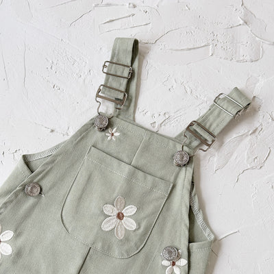 Pelele Infantil sin Mangas con Bordado Floral - Image 13