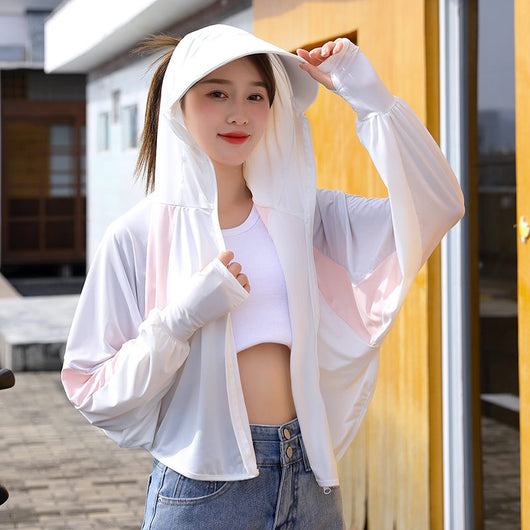 Blusa de Manga Larga Protección Solar para Mujer