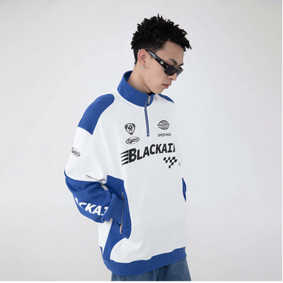 Sudadera Deportiva Retro Americana con Cierre Medio - Image 15