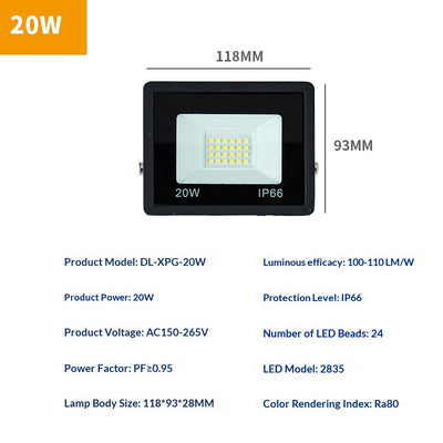 Reflector LED Exterior Impermeable de Alta Potencia - Image 6