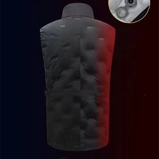 Chaleco Acolchado Inflable Térmico Ultraportátil - Image 8