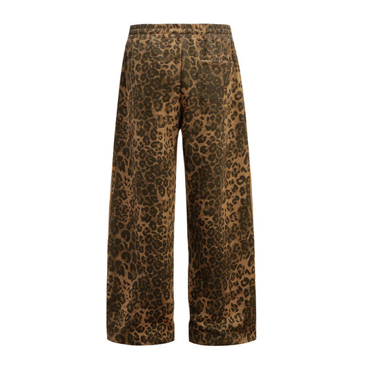 Chaqueta Retro Leopardo con Cuello Alzado y Cierre - Image 4