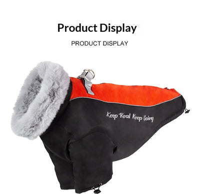 Abrigo Térmico Impermeable para Perros Grandes - Protección Total contra Frío - Image 15