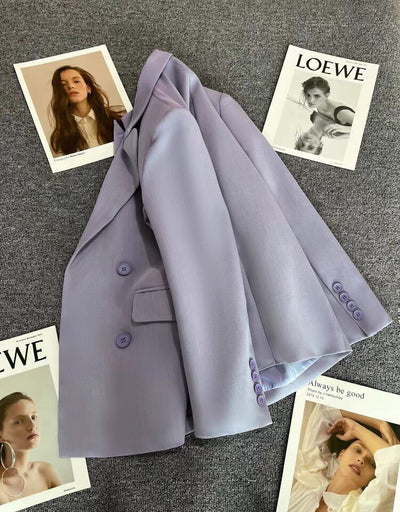 Blazer Cruzado para Mujer - Elegancia Primavera Otoño - Image 20