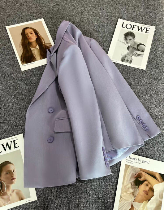 Blazer Cruzado para Mujer - Elegancia Primavera Otoño - Image 20