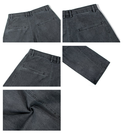 Pantalones Casuales Hombre Estilo Vintage Desgastado - Image 12