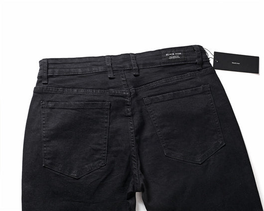 Jeans Slim Fit Azul con Corte en Rodilla y Diseño Spray Pintado - Image 21