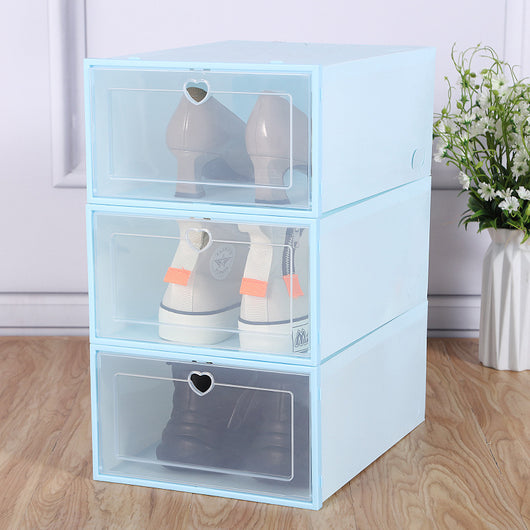 Cajas Organizadoras Transparentes Apilables para Zapatos - Image 13