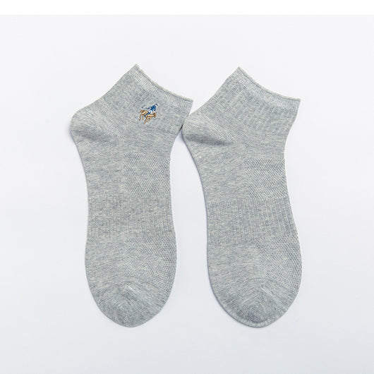 Calcetines Náuticos de Algodón Transpirable con Doble Aguja - Image 10