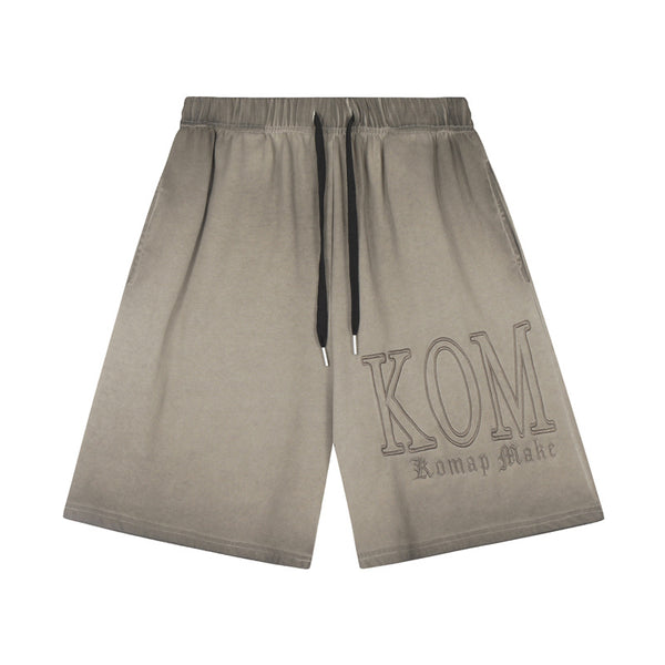 Pantalones Cropped con Cordón y Bordado de Letras