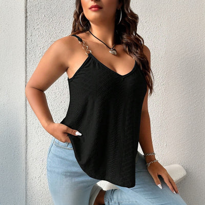 Blusa Sin Mangas Primavera-Verano: Diseño Minimalista y Versátil - Image 4