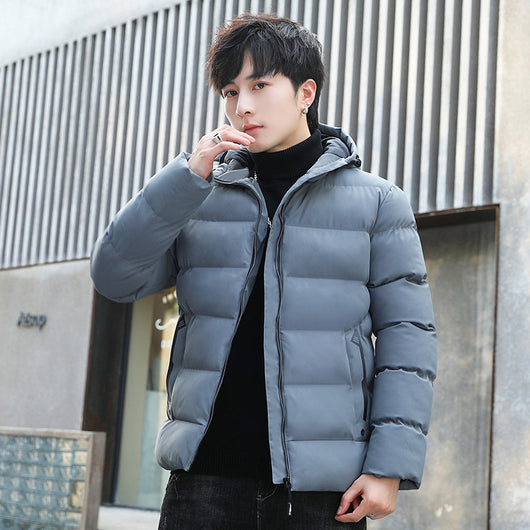 Abrigo Acolchado con Capucha para Hombre - Forro Polar Otoño Invierno - Image 6