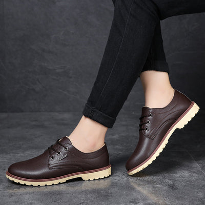 Zapatos Impermeables de Hombre con Cordones - Versátiles y Resistentes - Image 5