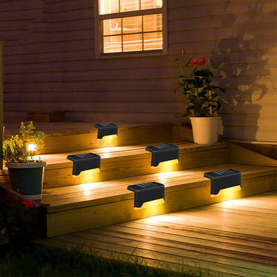 Luz Solar LED para Escaleras y Jardín - Diseño Moderno Exterior