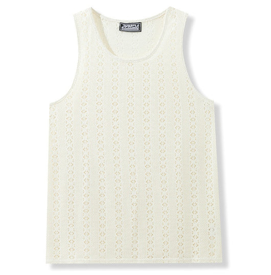 Chaleco Suelto Cuello Redondo Estilo Playa Casual - Image 13