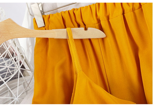 Pantalones Anchos de Nueve Puntos para Mujer - Conjunto de Dos Piezas - Image 16