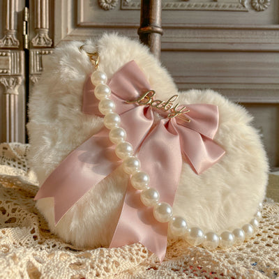 Bolso Crossbody Corazón Perla con Cadena - Image 14