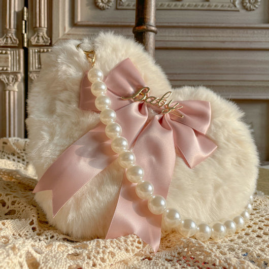 Bolso Crossbody Corazón Perla con Cadena - Image 14