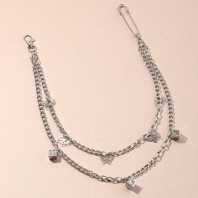 Cadena Corporal Multicapa de Resina con Setas del Amor para Mujer - Image 19