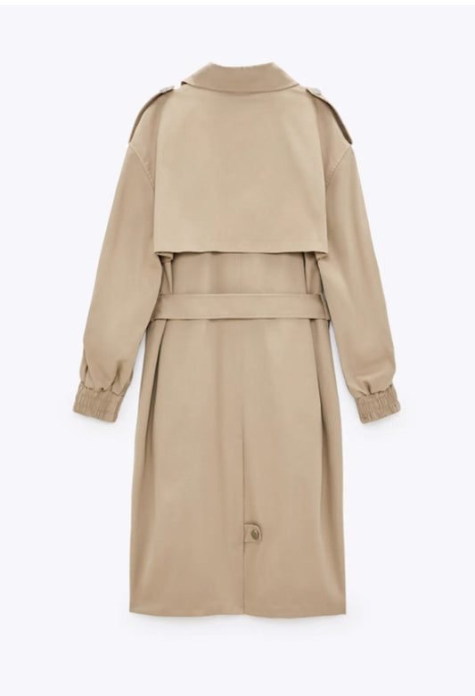 Chaqueta Cortavientos Suelta con Puños Elásticos para Mujer - Image 2