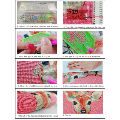 Kit de Mosaico de Diamantes 5D - Bordado de Frutas del Pan - Image 6
