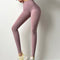 Leggings Deportivos Cintura Alta Compresión Melocotón