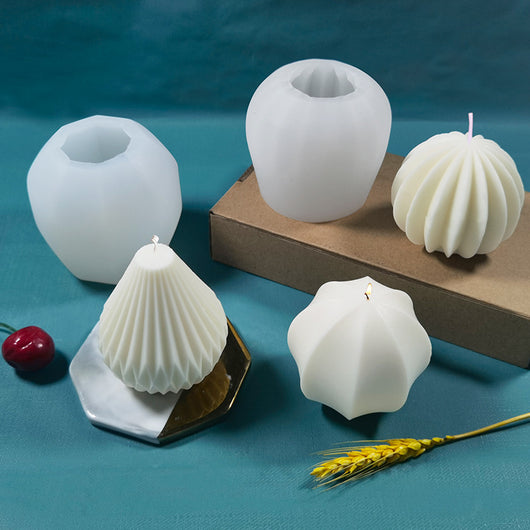 Velas Aromáticas Geométricas de Diamante Hechas a Mano con Jabón y Herramientas Exfoliantes - Image 7