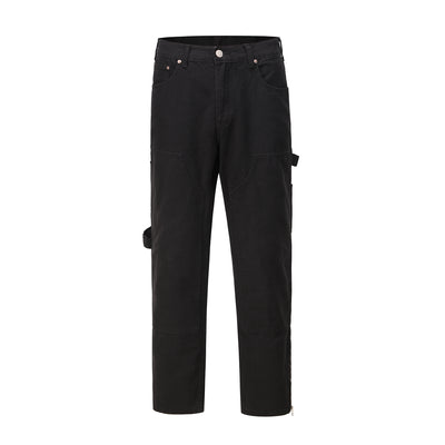 Pantalones Casuales de Madera para Hombre - Estilo Moderno y Versátil - Image 9