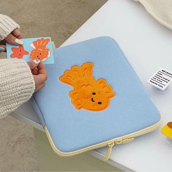 Funda Protectora para Tablet Diseño Pez Dorado