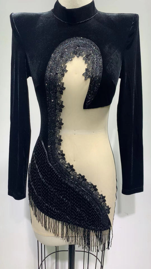 Traje de Escena con Hombreras Acolchadas - Image 6