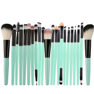 Set Profesional de Brochas de Maquillaje para Sombras y Base - Image 3