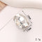 Jeans Button Hole Shoes Diy Accessories Bright Crystal Classic Estilo Ornament Accessories Upper Pearl Flower C464 Transparente