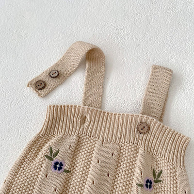 Enterizo Tejido Calado para Bebé con Bordados Delicados - Image 25