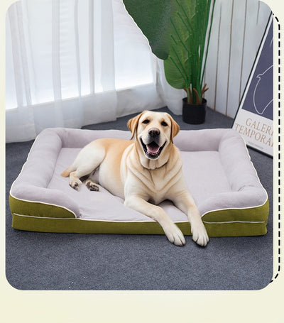Cama Ortopédica para Mascotas de Cuatro Estaciones con Funda Removible y Lavable - Image 10