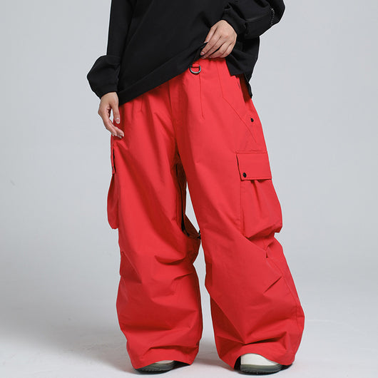 Pantalones de Esquí Cintura Suelta para Invierno - Image 9