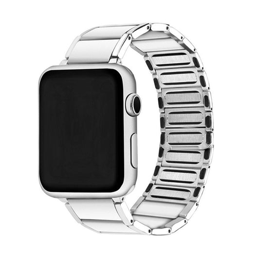 Reloj de Acero Inoxidable con Correa Magnética de Bambú - Image 4