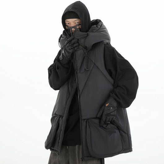 Chaleco Acolchado Funcional para Hombre con Bolsillos Grandes - Abrigo de Invierno - Image 2