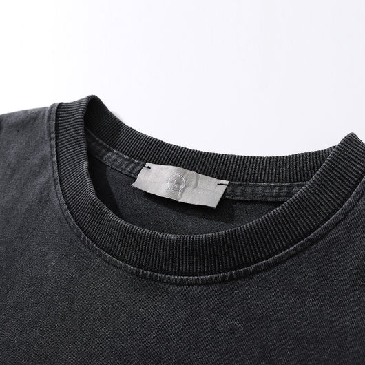 Playera Hombre Estampado Mariposas Efecto Desgastado - Image 4