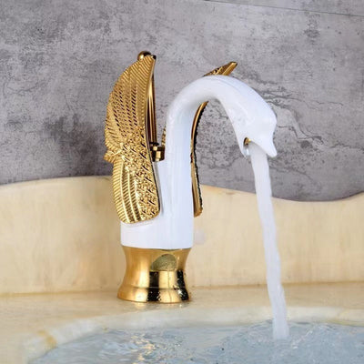 Grifo de Lavamanos Cobre Antiguo para Baño - Elegancia Clásica - Image 11