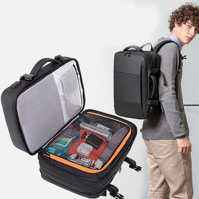 Mochila de Negocios Plegable Gran Capacidad Impermeable para Viajes - Image 5