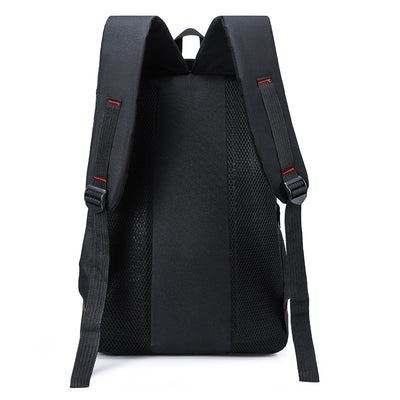 Mochila de Senderismo para Mujer Negro Nylon Resistente - Image 4