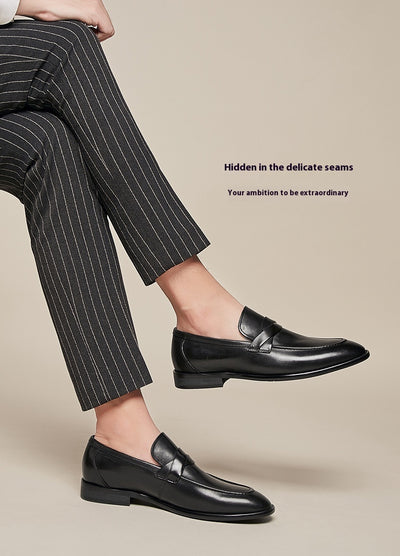 Zapatos de Cuero Británico sin Cordones - Comodidad Casual - Image 25