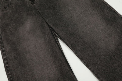 Jeans Rectos Vintage Lavados para Hombre - Estilo Urbano Otoño - Image 15