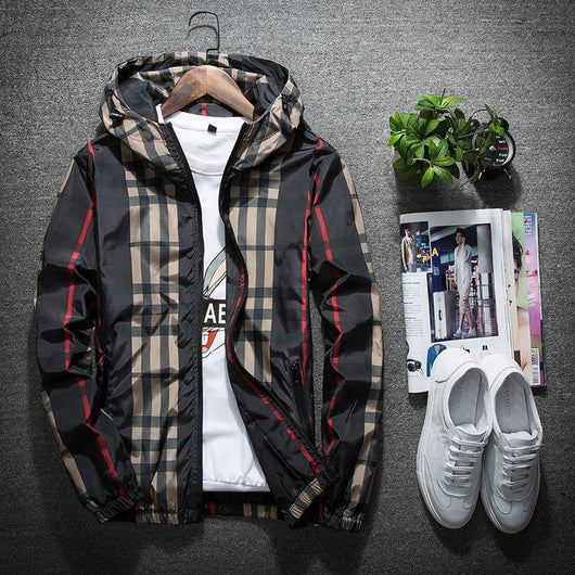 Chaqueta Camuflaje Hombre con Capucha y Cremallera Luminosa - Abrigo Casual de Primavera - Image 20