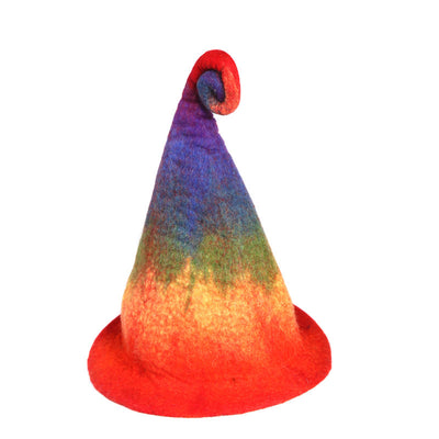 Sombrero de Lana Fieltro Mago Elfo Cómico - Invierno y Otoño
